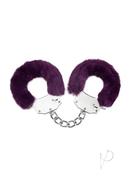 Me You Us Furry Handcuffs - Purple