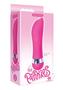 The 9`s - Pinkies, Dolphy Silicone Mini Vibrator 4.5in - Pink